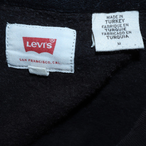 Levi's Mens Black Logo Pullover Sweatshirt Medium