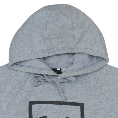 Under Armour Mens Grey Pullover Hoodie L Sports Fleece Sweatshirt
