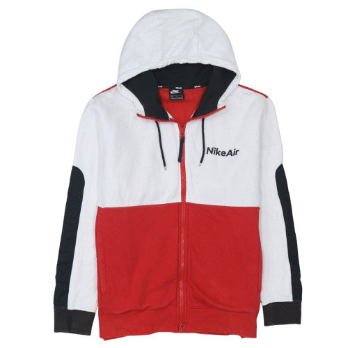 Nike Air Men's Red Full Zip Hoodie XL Hooded Sweatshirt