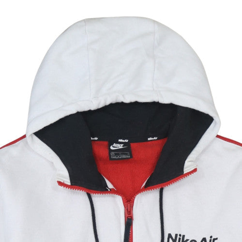 Nike Air Men's Red Full Zip Hoodie XL Hooded Sweatshirt