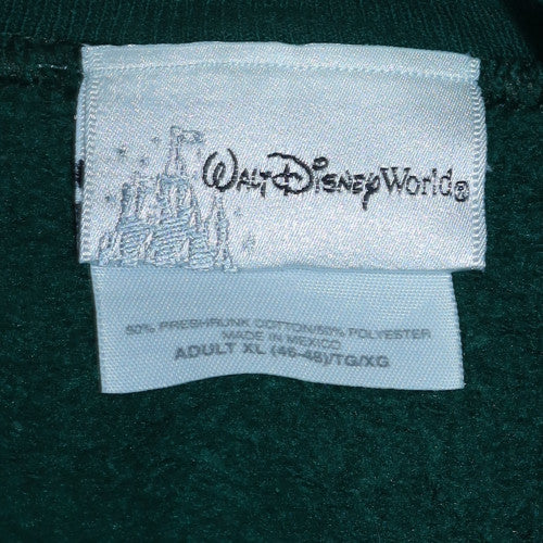 Walt Disney World Men’s Green XL Pullover Grumpy Sweatshirt
