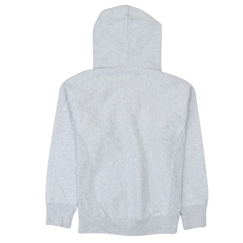 Champion Womens Grey Pullover Hoodie Large Cotton Blend Casual