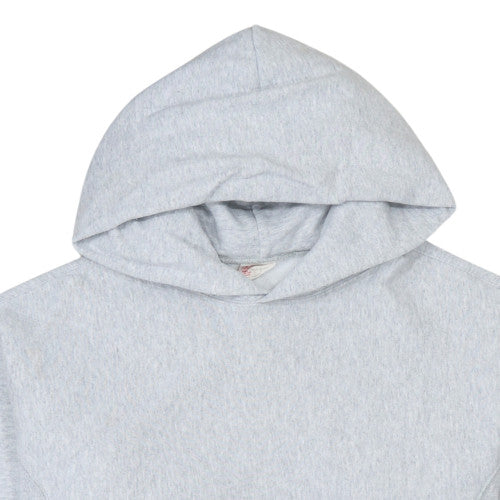 Champion Womens Grey Pullover Hoodie Large Cotton Blend Casual