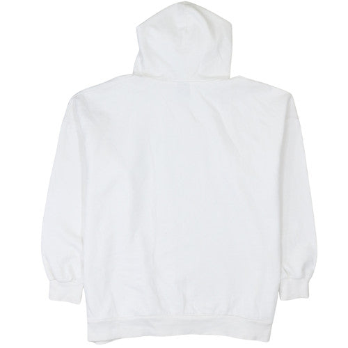 Nirvana Women’s White Pullover Hoodie Graphic Print Size M