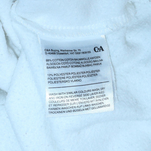 Nirvana Women’s White Pullover Hoodie Graphic Print Size M