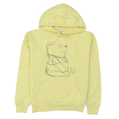 Disney Primark Women Yellow 2XS Pullover Hoodie Winnie the Pooh