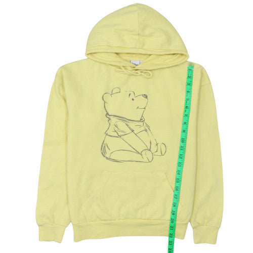 Disney Primark Women Yellow 2XS Pullover Hoodie Winnie the Pooh
