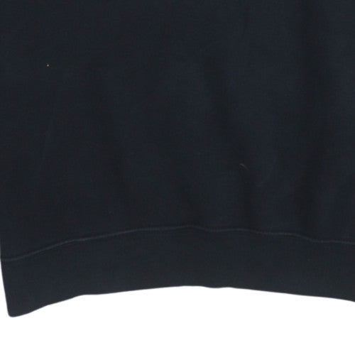 Champion Men’s Black XL Pullover Sweatshirt Embroidered Logo Fleece
