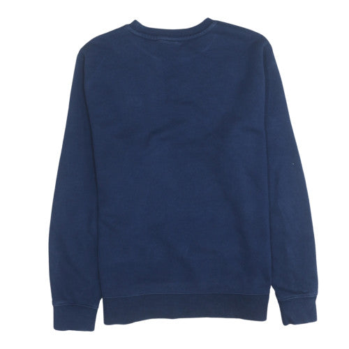 Nike Men's Blue Crew Neck Pullover Sweatshirt M Regular Fit