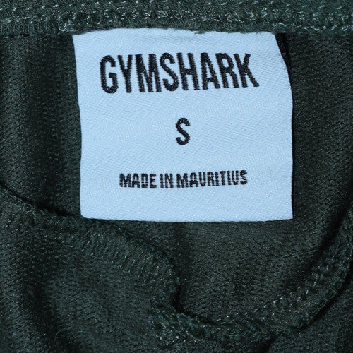 Gymshark Women Green Jogger Sweatpants S Regular Fit Stretchy Trousers