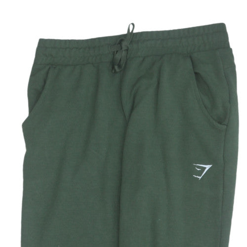 Gymshark Women Green Jogger Sweatpants S Regular Fit Stretchy Trousers