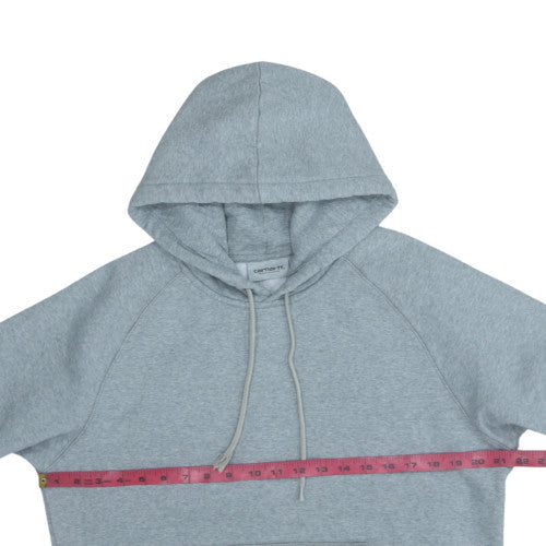 Carhartt Men's Grey Pullover Hoodie M Regular Fit Fleece