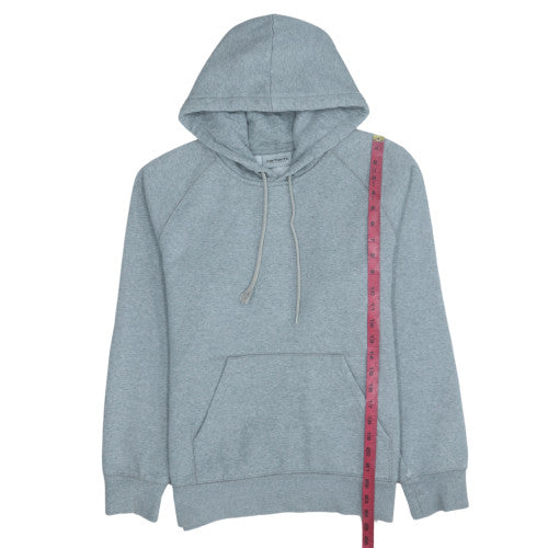 Carhartt Men's Grey Pullover Hoodie M Regular Fit Fleece