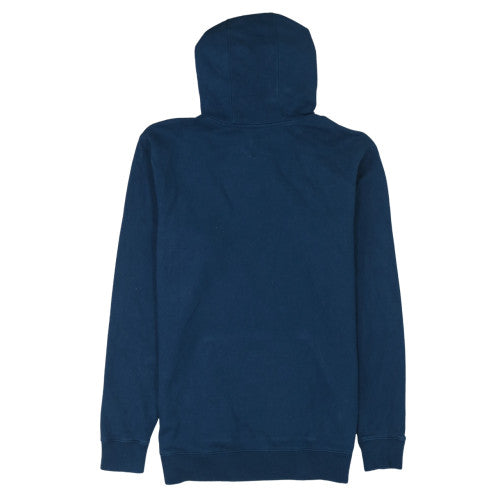 Vans Mens Blue Pullover Hoodie Small Regular Fit Cotton Fleece Logo