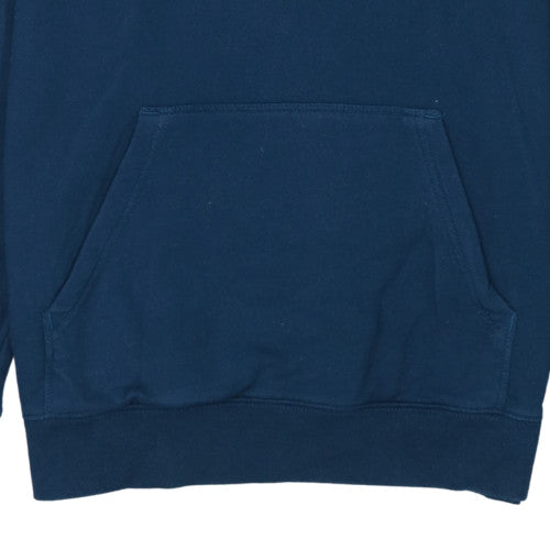 Vans Mens Blue Pullover Hoodie Small Regular Fit Cotton Fleece Logo