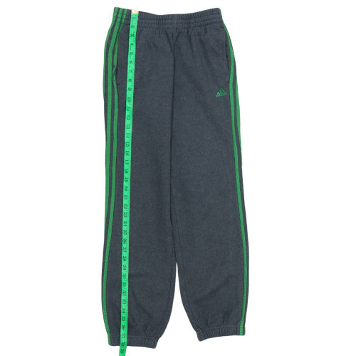 Adidas Boys Grey Jogger Trousers 13-14 Years Fleece Comfort Sportswear