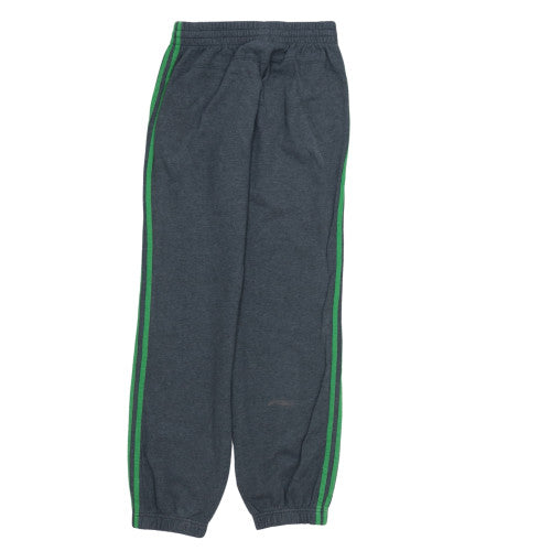 Adidas Boys Grey Jogger Trousers 13-14 Years Fleece Comfort Sportswear