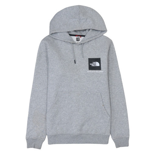 The North Face Men's Grey Pullover Hoodie Size S Fleece Outdoor