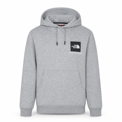 The North Face Men's Grey Pullover Hoodie Size S Fleece Outdoor