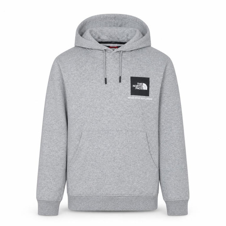 The North Face Men's Grey Pullover Hoodie Size S Fleece Outdoor
