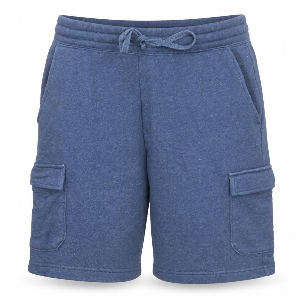 Front view of Gap Men Blue M Cargo Jersey Shorts Elastic Waist Casual Summer