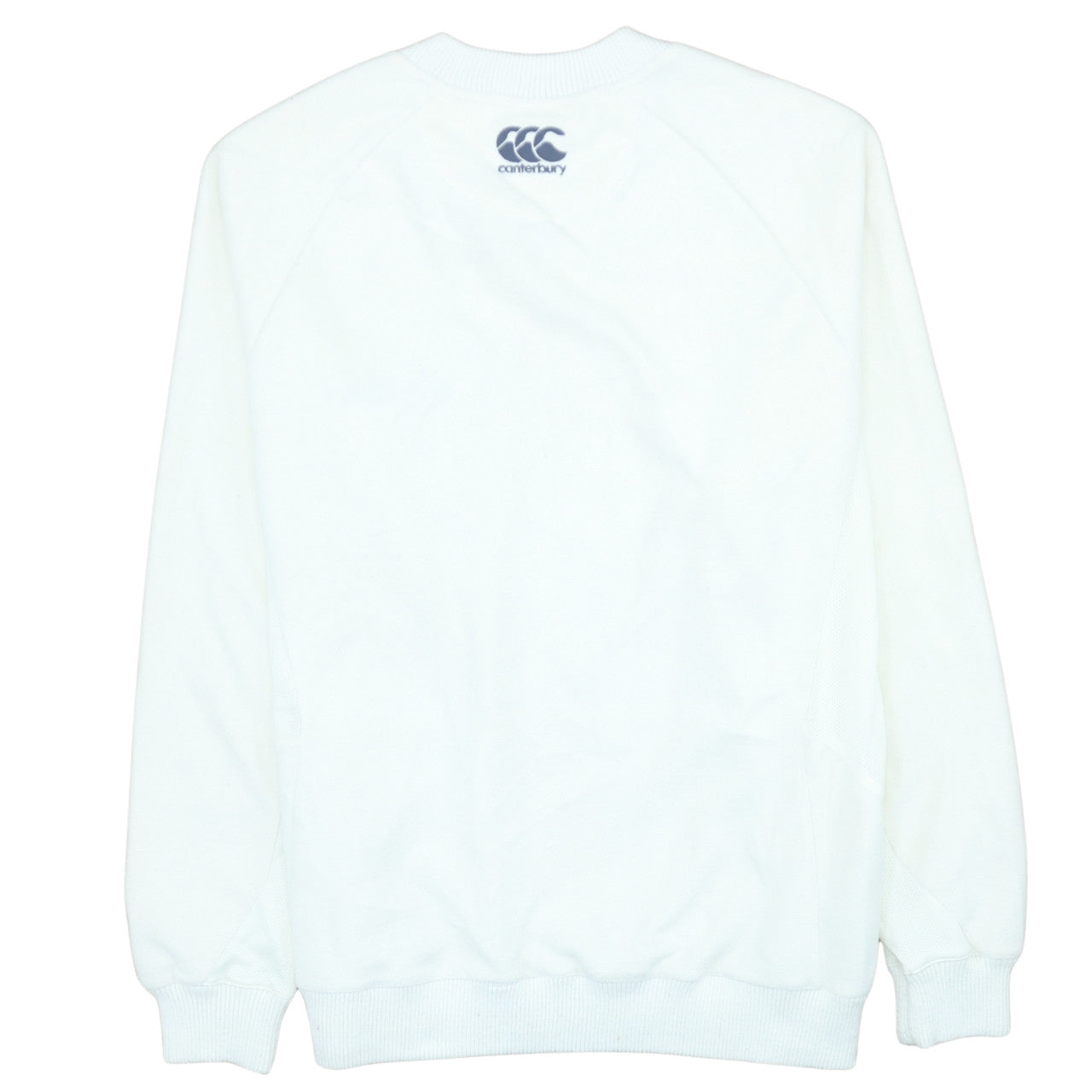 Canterbury Men's White V-Neck Pullover Sweatshirt L Northumbria University