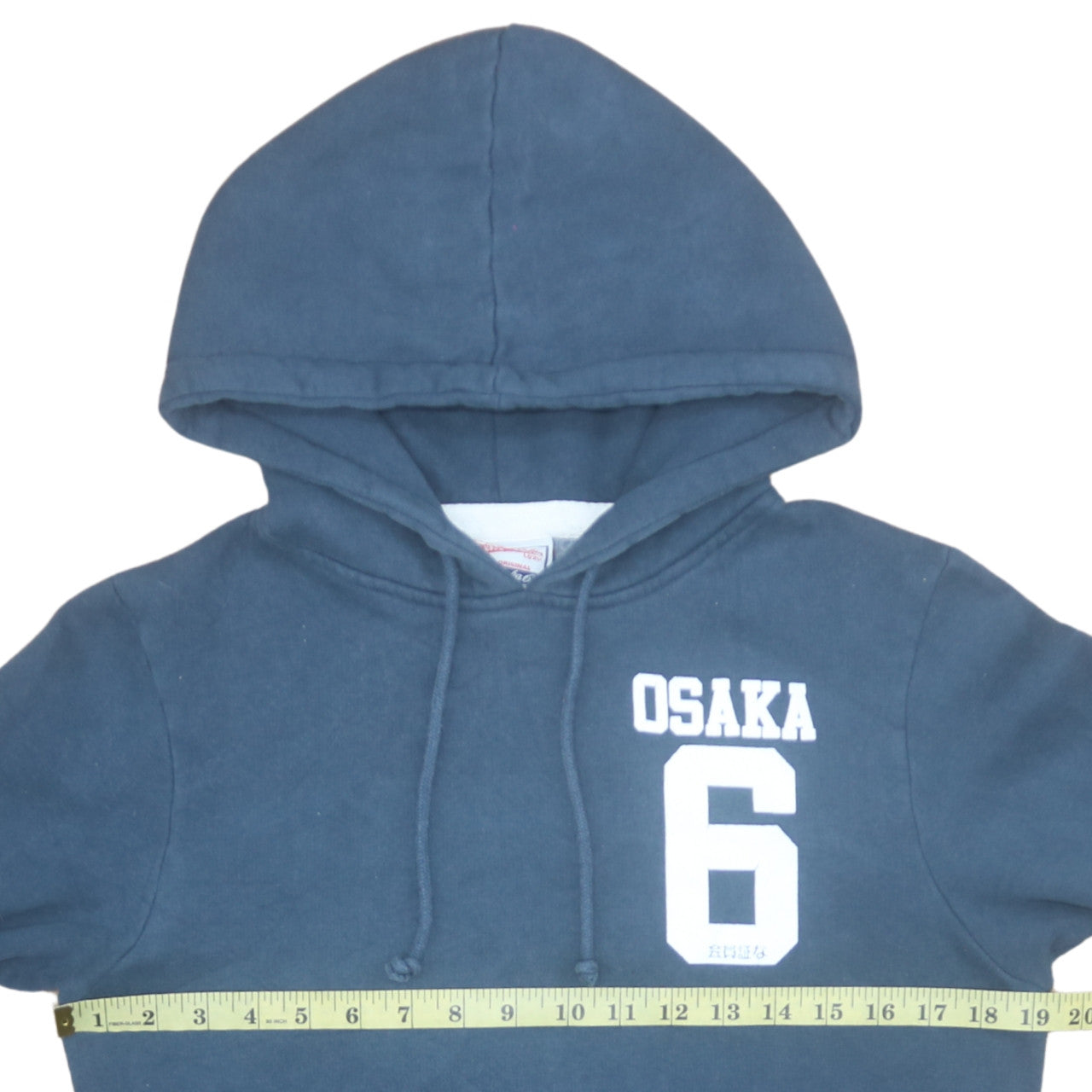 Superdry Men's Blue Osaka 6 Pullover Hoodie Size L