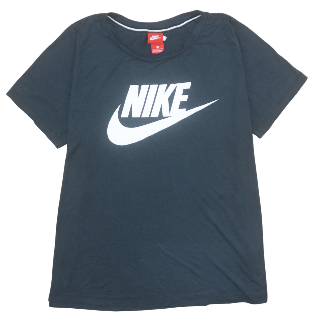 Nike Women's Black 2XL Basic Crew Neck Short Sleeve T-Shirt