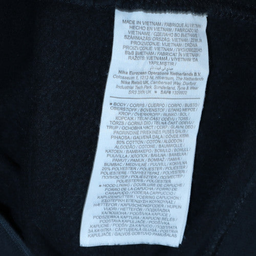 Nike Men's Black M Pullover Hoodie Fleece Sweatshirt