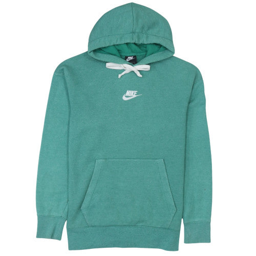 Nike Women’s Green Pullover Hoodie Small Cotton Blend Casual