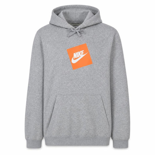 Nike Men's Grey Pullover Hoodie L Graphic Sports Fleece