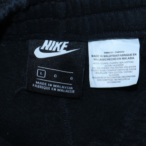 Nike Boys Black Fleece Jogger Sweatpants L Casual Sportswear
