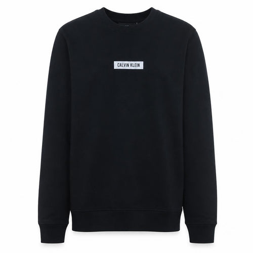 Calvin Klein Men’s Black Logo Pullover Sweatshirt Size S
