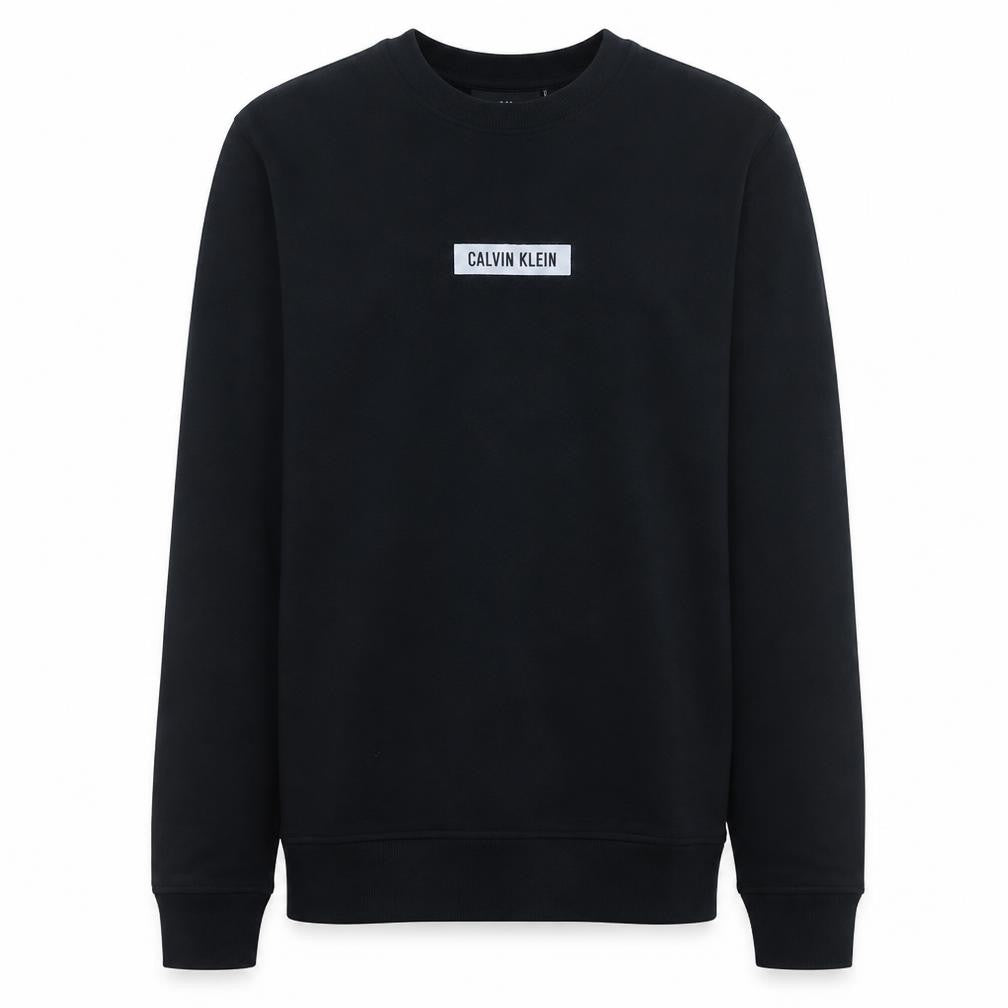 Calvin Klein Men’s Black Logo Pullover Sweatshirt Size S