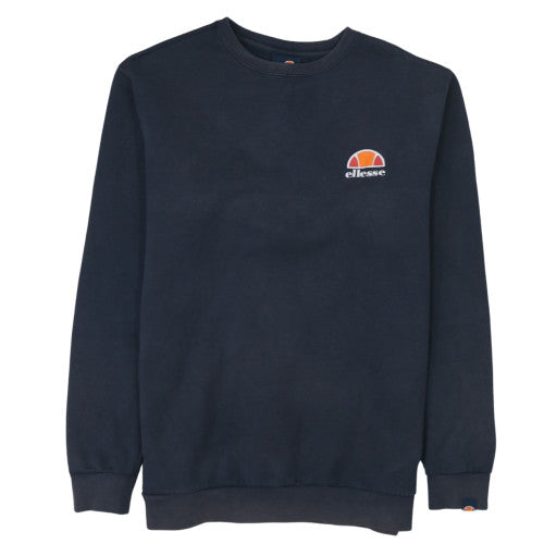 Ellesse Men's Blue Crew Neck Pullover Sweatshirt Size M