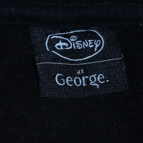 Disney at George Womens Black Bambi Sweatshirt Small Pullover Crew Neck