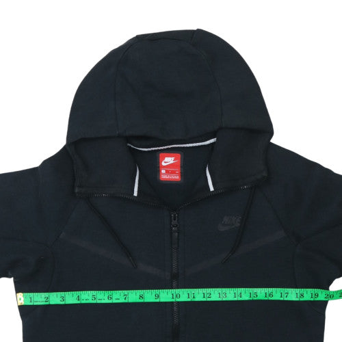 Nike Men’s Black Full Zip Hoodie Size S Fleece Sportswear