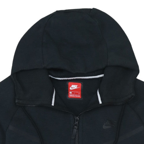 Nike Men’s Black Full Zip Hoodie Size S Fleece Sportswear