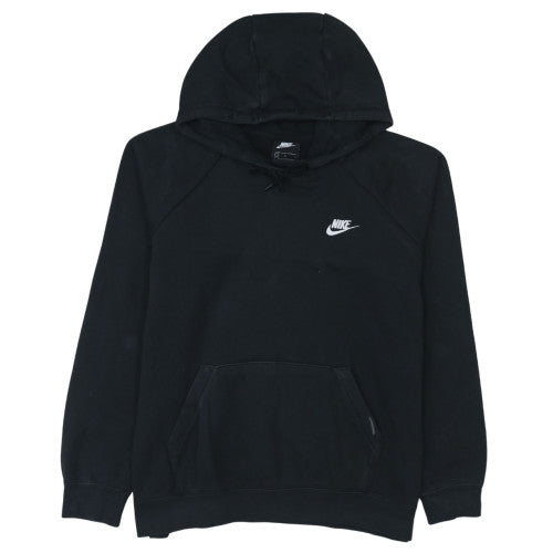 Nike Men's Black Pullover Hoodie L Regular Fit Fleece Sportswear