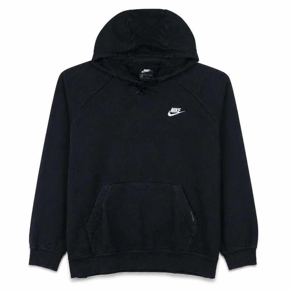 Nike Men's Black Pullover Hoodie L Regular Fit Fleece Sportswear