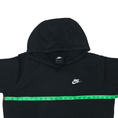 Nike Men's Black Pullover Hoodie L Regular Fit Fleece Sportswear