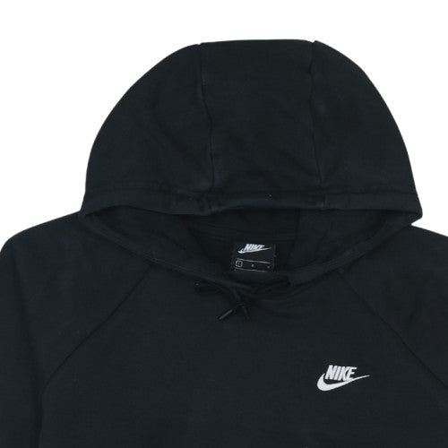 Nike Men's Black Pullover Hoodie L Regular Fit Fleece Sportswear