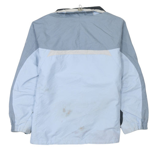 Columbia Womens Blue L Waterproof Ski Jacket Interchange Hooded