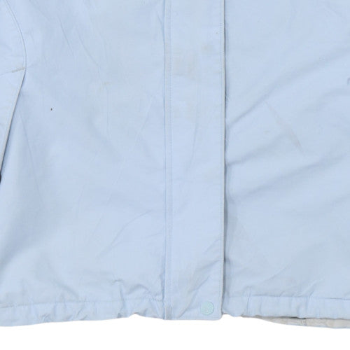 Columbia Womens Blue L Waterproof Ski Jacket Interchange Hooded