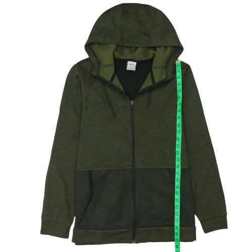 Nike Men's Green Therma-Fit Full Zip Hoodie L Regular