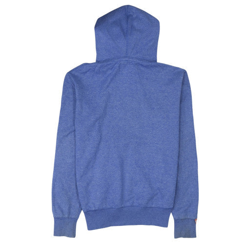Superdry Men's Blue Pullover Hoodie Medium Graphic Print