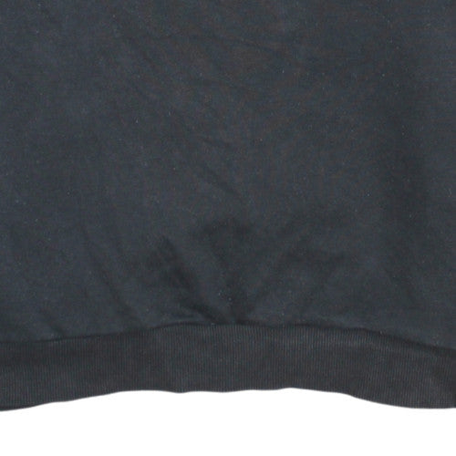 Ellesse Men's Black XL Pullover Sweatshirt Crew Neck Fleece