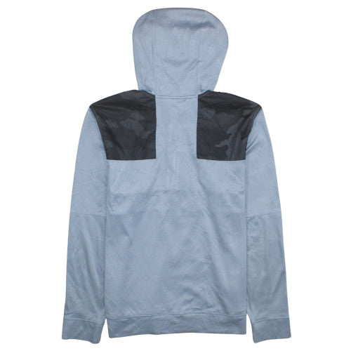 The North Face Men's Grey Half Zip Hoodie Size M Outdoor Fleece