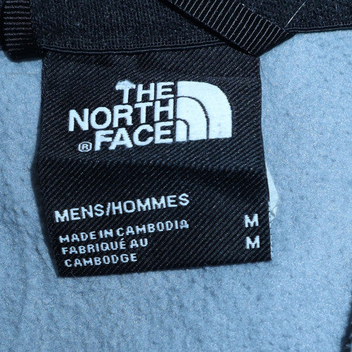 The North Face Men's Grey Half Zip Hoodie Size M Outdoor Fleece