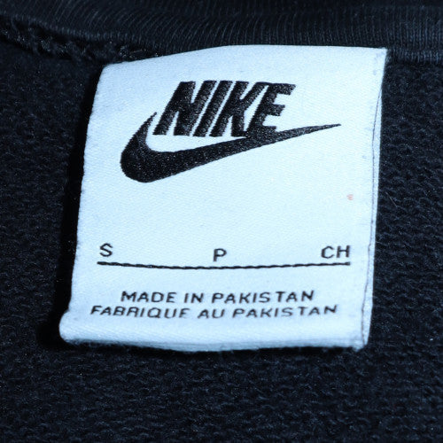 Nike Women's Black Full Zip Hoodie Small Hooded Sweatshirt
